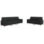 Juego de sofás con cojines 2 piezas tela negro von , Sofas - Ref: Foro24-3278339, Preis: 544,74 €, Rabatt: %