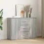 Aparador madera de ingeniería gris Sonoma 90,5x29,5x65 cm de , Aparadores - Ref: Foro24-849879, Precio: 93,30 €, Descuento: %