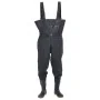 Vadeador de pecho con botas y cinturón negro talla 45 by , Waders for hunting and fishing - Ref: Foro24-4017006, Price: 38,79...