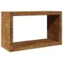 Leñero 100x40x60 cm Acero oxidado by , Firewood bags and holders - Ref: Foro24-850988, Price: 95,74 €, Discount: %