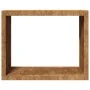 Leñero 100x40x80 cm Acero oxidado de , Bolsas y soportes de leña - Ref: Foro24-850981, Precio: 127,59 €, Descuento: %
