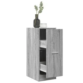 Armario botiquín madera ingeniería gris Sonoma 30x41x77,5 cm by , Lockers and storage cabinets - Ref: Foro24-855156, Price: 7...