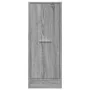 Armario botiquín madera ingeniería gris Sonoma 30x41x77,5 cm de , Taquillas y armarios de almacenamiento - Ref: Foro24-855156...