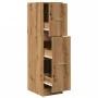 Armario botiquín madera ingeniería roble artisian 30x41x118 cm by , Lockers and storage cabinets - Ref: Foro24-855168, Price:...