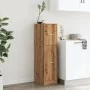 Armario botiquín madera ingeniería roble artisian 30x41x118 cm by , Lockers and storage cabinets - Ref: Foro24-855168, Price:...