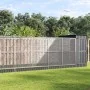 Pajarera con extensión acero plateado 1037x203x216 cm by , Feet and bird cages - Ref: Foro24-3214261, Price: 1,00 €, Discount: %