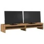 Soporte de pantalla madera ingeniería artisian 100x24x16 cm von , Computersockel und -erhöhungen - Ref: Foro24-854732, Preis:...