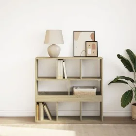 Estantería divisor de espacios roble Sonoma 100x33x94,5 cm by , Bookcases and shelves - Ref: Foro24-854474, Price: 82,44 €, D...