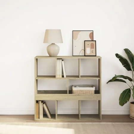 Estantería divisor de espacios roble Sonoma 100x33x94,5 cm von , Bücherregale und Regale - Ref: Foro24-854474, Preis: 82,39 €...