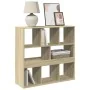 Estantería divisor de espacios roble Sonoma 100x33x94,5 cm von , Bücherregale und Regale - Ref: Foro24-854474, Preis: 82,39 €...