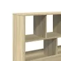 Estantería divisor de espacios roble Sonoma 100x33x94,5 cm von , Bücherregale und Regale - Ref: Foro24-854474, Preis: 82,39 €...