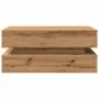 Mesa de centro con luces LED roble artisian 90x50x40 cm von , Couchtisch - Ref: Foro24-857719, Preis: 114,36 €, Rabatt: %