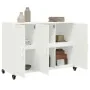Aparador de acero blanco 100,5x39x72 cm de , Aparadores - Ref: Foro24-846685, Precio: 168,50 €, Descuento: %