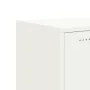 Aparador de acero blanco 100,5x39x72 cm de , Aparadores - Ref: Foro24-846685, Precio: 168,50 €, Descuento: %