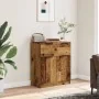 Aparador de madera de ingeniería envejecida 60x30x70 cm by , Sideboards - Ref: Foro24-856838, Price: 74,04 €, Discount: %