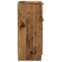 Aparador de madera de ingeniería envejecida 60x30x70 cm by , Sideboards - Ref: Foro24-856838, Price: 74,04 €, Discount: %