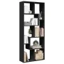 Librería divisora madera de ingeniería negra 67x25x161,5 cm de , Librerías y estanterías - Ref: Foro24-858076, Precio: 92,90 ...
