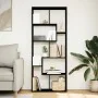 Librería divisora madera de ingeniería negra 67x25x161,5 cm de , Librerías y estanterías - Ref: Foro24-858076, Precio: 92,90 ...