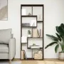 Librería divisora madera ingeniería marrón roble 67x25x161,5 cm by , Bookcases and shelves - Ref: Foro24-858081, Price: 89,25...