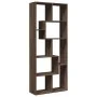 Librería divisora madera ingeniería marrón roble 67x25x161,5 cm by , Bookcases and shelves - Ref: Foro24-858081, Price: 89,25...