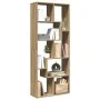 Librería divisora madera ingeniería roble artisan 67x25x161,5cm by , Bookcases and shelves - Ref: Foro24-858083, Price: 83,87...