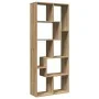 Librería divisora madera ingeniería roble artisan 67x25x161,5cm by , Bookcases and shelves - Ref: Foro24-858083, Price: 83,87...