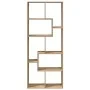 Librería divisora madera ingeniería roble artisan 67x25x161,5cm by , Bookcases and shelves - Ref: Foro24-858083, Price: 83,87...