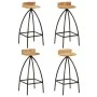 Juego de mesa alta y taburetes 5 piezas madera maciza de mango by , Furniture sets for kitchens and dining rooms - Ref: Foro2...