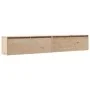 Armario de pared 2 uds madera maciza de pino 100x30x35cm by , Shelves and shelves - Ref: Foro24-813466, Price: 142,79 €, Disc...