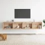 Armario de pared 2 uds madera maciza de pino 100x30x35cm by , Shelves and shelves - Ref: Foro24-813466, Price: 142,79 €, Disc...