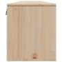 Armario de pared 2 uds madera maciza de pino 100x30x35cm by , Shelves and shelves - Ref: Foro24-813466, Price: 142,79 €, Disc...