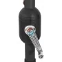 Sombrilla de jardín con luces LED rojo burdeos 400 cm by , Umbrellas - Ref: Foro24-312534, Price: 100,13 €, Discount: %