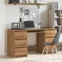 Escritorio madera de ingeniería roble artisan 140x50x77 cm by , Desks - Ref: Foro24-855961, Price: 198,44 €, Discount: %