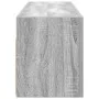 Armario de pared baño madera ingeniería gris sonoma 100x25x30cm de , Tocadores de baño - Ref: Foro24-860099, Precio: 57,92 €,...