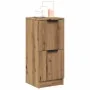 Aparadores 2 uds madera ingeniería roble artisian 30x30x70 cm de , Aparadores - Ref: Foro24-856962, Precio: 72,89 €, Descuent...