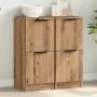 Aparadores 2 uds madera ingeniería roble artisian 30x30x70 cm de , Aparadores - Ref: Foro24-856962, Precio: 72,89 €, Descuent...
