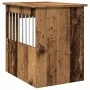 Jaula para perros madera de ingeniería madera vieja 45x62x59 cm by , Dog kennels - Ref: Foro24-857636, Price: 67,60 €, Discou...