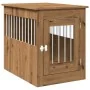 Jaula para perros madera ingeniería roble artesanal 55x80x68 cm de , Casetas para perros - Ref: Foro24-857643, Precio: 94,95 ...