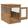 Jaula para perros madera ingeniería roble artesanal 55x80x68 cm de , Casetas para perros - Ref: Foro24-857643, Precio: 94,95 ...