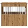 Jaula para perros madera ingeniería roble artesanal 55x80x68 cm de , Casetas para perros - Ref: Foro24-857643, Precio: 94,95 ...