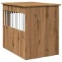 Jaula para perros madera ingeniería roble artesanal 55x80x68 cm de , Casetas para perros - Ref: Foro24-857643, Precio: 94,95 ...