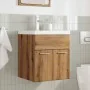 Juego de muebles baño 2 piezas madera ingeniería roble artisan de , Muebles de baño - Ref: Foro24-3328582, Precio: 125,51 €, ...
