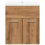 Juego de muebles baño 2 piezas madera ingeniería roble artisan de , Muebles de baño - Ref: Foro24-3328582, Precio: 125,51 €, ...