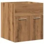 Juego de muebles baño 2 piezas madera ingeniería roble artisan de , Muebles de baño - Ref: Foro24-3328582, Precio: 125,51 €, ...