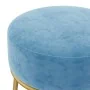 Hocker redondo azul claro terciopelo by , Folding stools and chairs - Ref: Foro24-340261, Price: 43,68 €, Discount: %