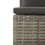 Sofá de jardín de 2 plazas con cojines ratán sintético gris by , Garden sets - Ref: Foro24-362691, Price: 167,11 €, Discount: %