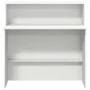 Mostrador de recepción blanco 100x50x103,5 cm madera ingeniería von , Schreibtische - Ref: Foro24-859024, Preis: 115,40 €, Ra...