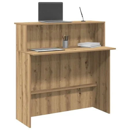 Mostrador de recepción roble artisian 100x50x103,5 cm von , Schreibtische - Ref: Foro24-859032, Preis: 107,85 €, Rabatt: %