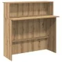 Mostrador de recepción roble artisian 100x50x103,5 cm von , Schreibtische - Ref: Foro24-859032, Preis: 107,85 €, Rabatt: %
