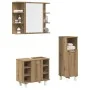 Juego de muebles baño 3 piezas madera ingeniería roble artisan de , Muebles de baño - Ref: Foro24-3328568, Precio: 189,67 €, ...